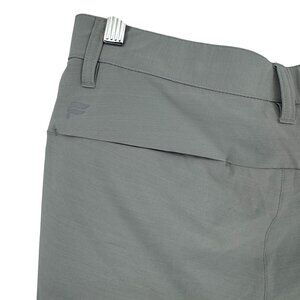 Fabletics Mens The Only Pant S Gray Slim Fit Pants Zipper Pockets Performance